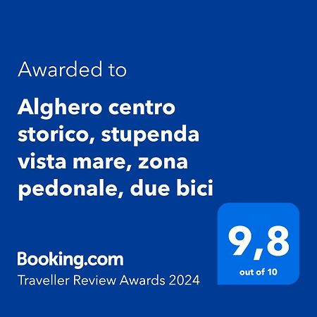 Centro Storico, Appartamento Esclusivo, 4' Piano Senza Ascensore Alghero Zewnętrze zdjęcie