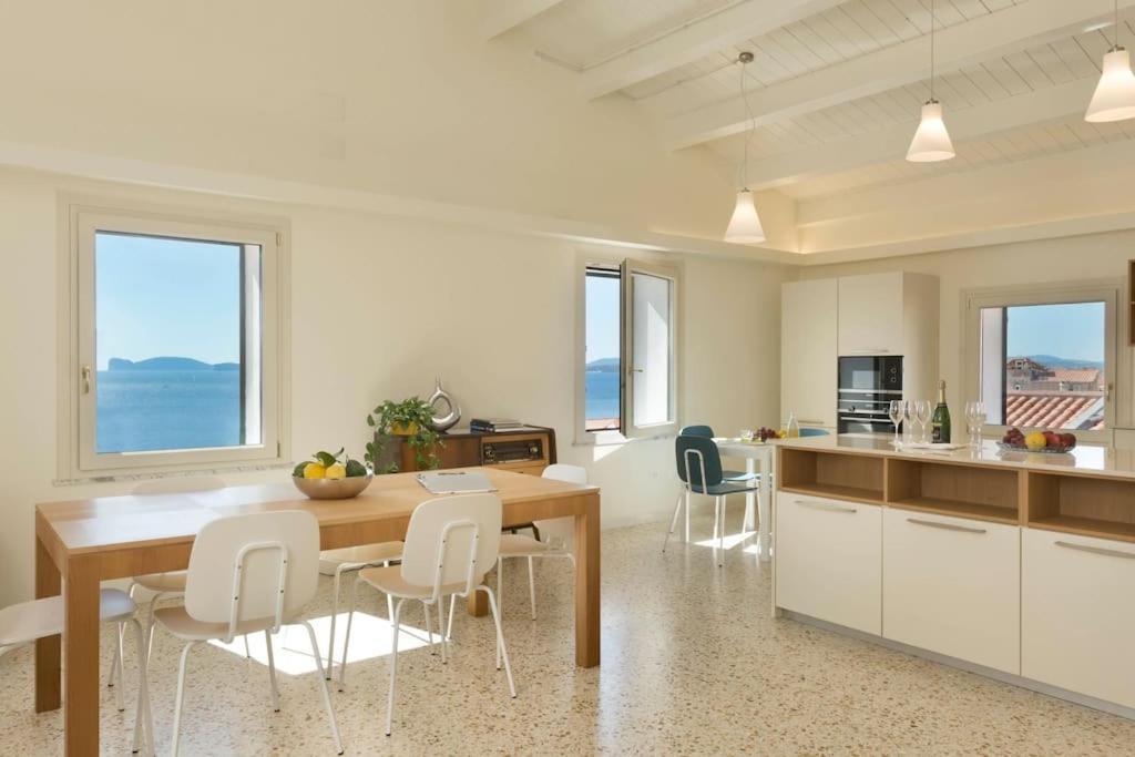 Centro Storico, Appartamento Esclusivo, 4' Piano Senza Ascensore Alghero Zewnętrze zdjęcie